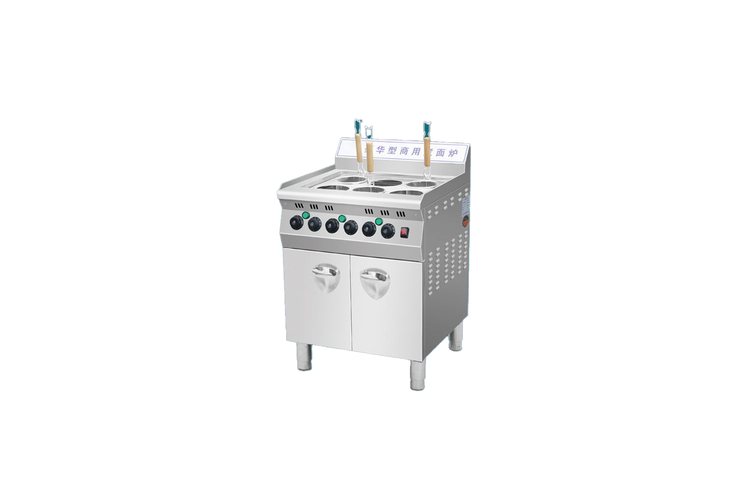 Cabinet type six-hole noodle cooker(four-hole/si